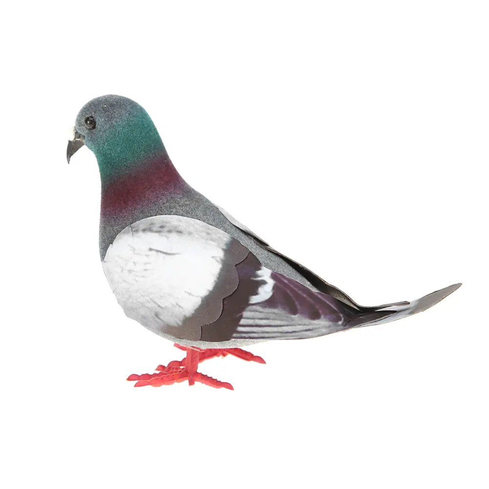Miniatures Bird Figurines Art Crafts Foam Small Pigeon Artificial Imitation Handmade Beautiful Handcrafts Christmas Decorations