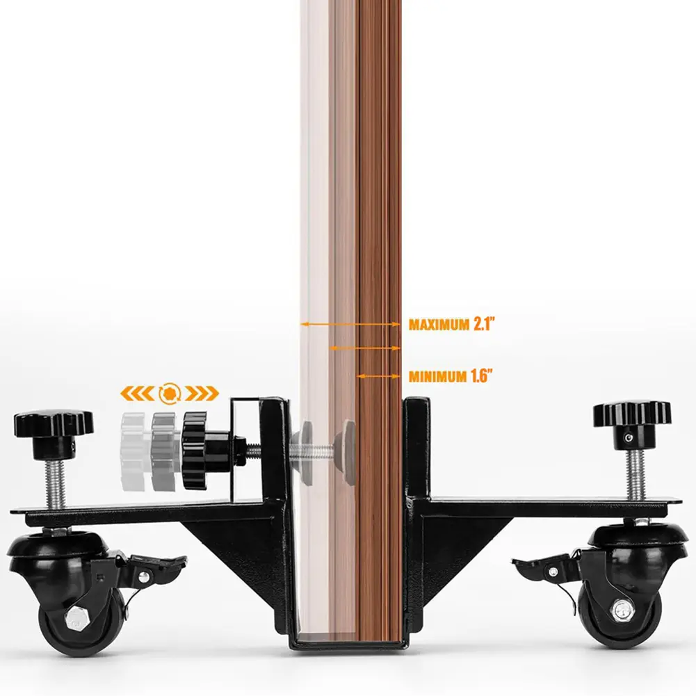 Door Installation Dolly 360 Degree Rotation Door Panel Trolley Thicken Translation Roller Heavy Duty Mounting Hardware