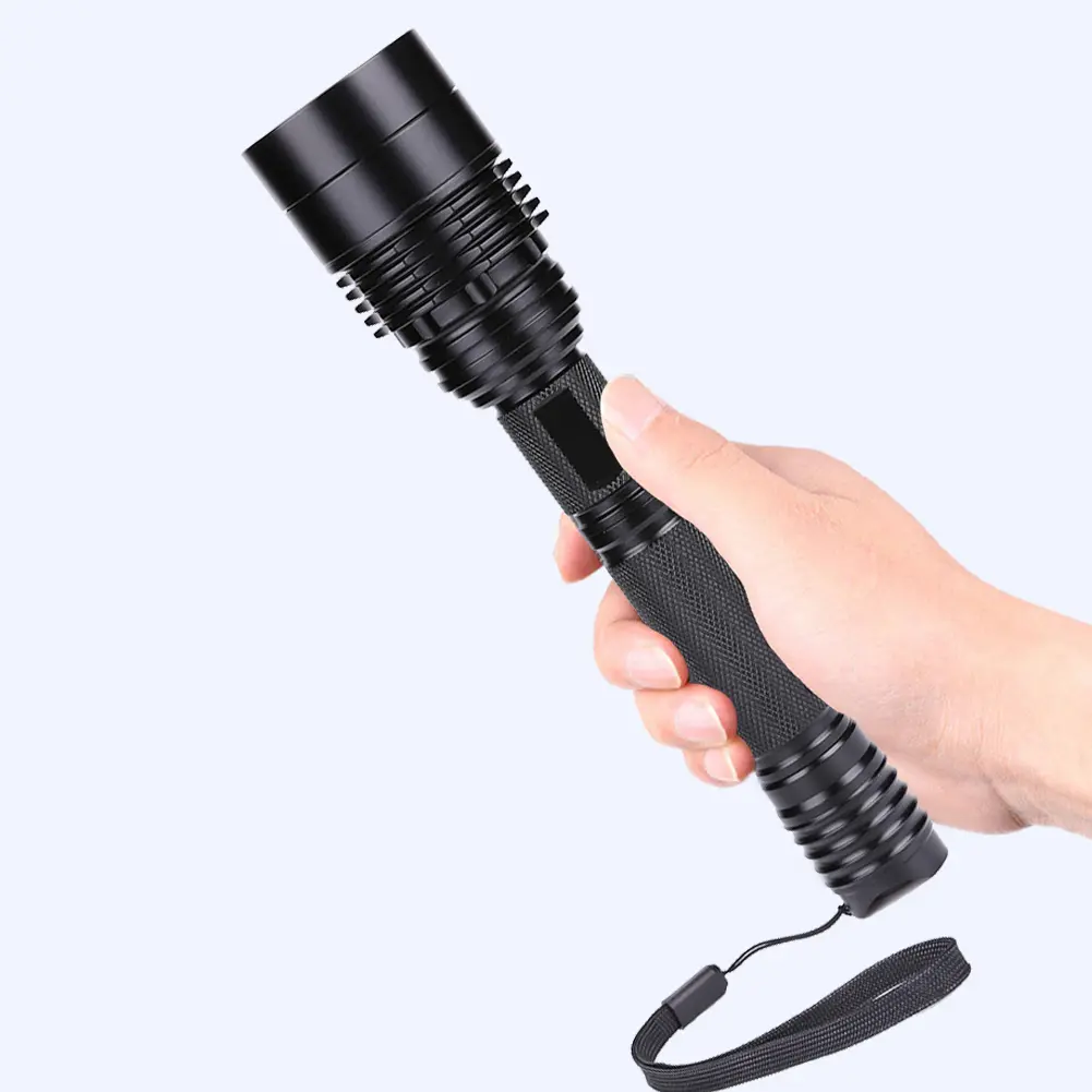 Infrared Zoom Flashlight IR Night Vision Hunting Torch 850nm LED Aluminium Alloy Lightweight Easy Carrying LED Flashlight Lamp