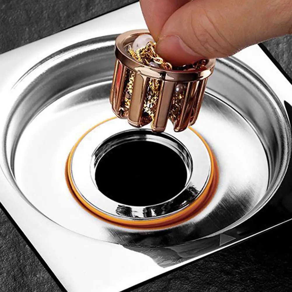 Multifunctional Deodorant Floor Drain Strainer for Bathrooms and Kitchens Prevents Odors and Clogs Efficiently