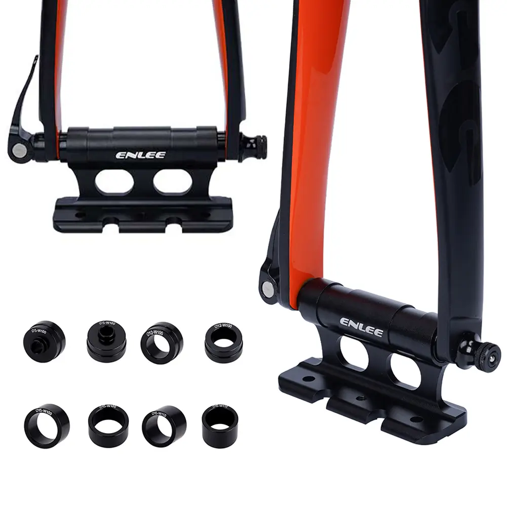 Bike Fork Mount Quick Release Bike Fixed Front Fork Bracket Aluminum Alloy MTB Road Bike Front Fork Block Stand for SUV Car