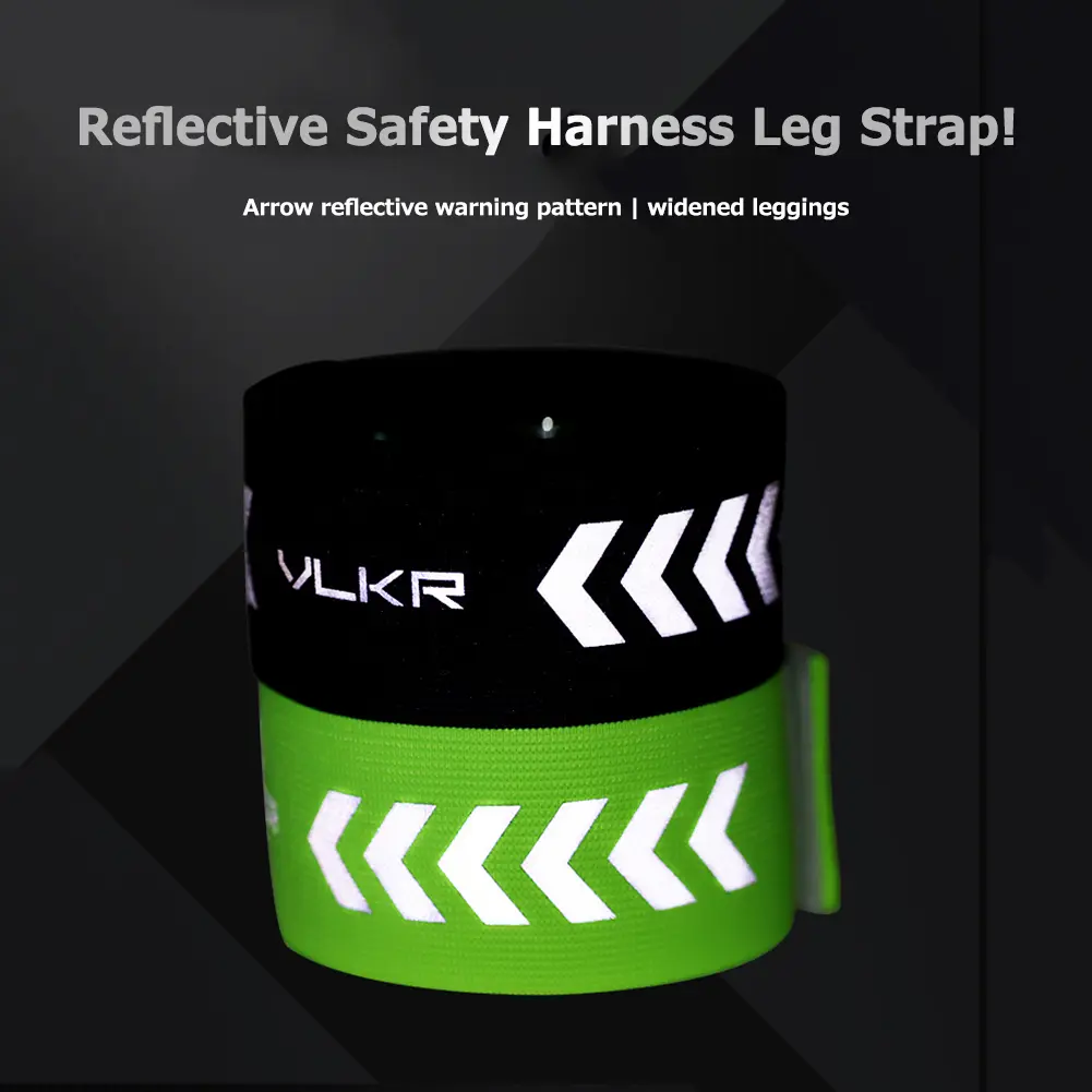 Outdoor Running Reflective Bands Multifunction Arm Ankle Leg Safety Bands for Cycling High Visibility for Joggers Bikers Walkers