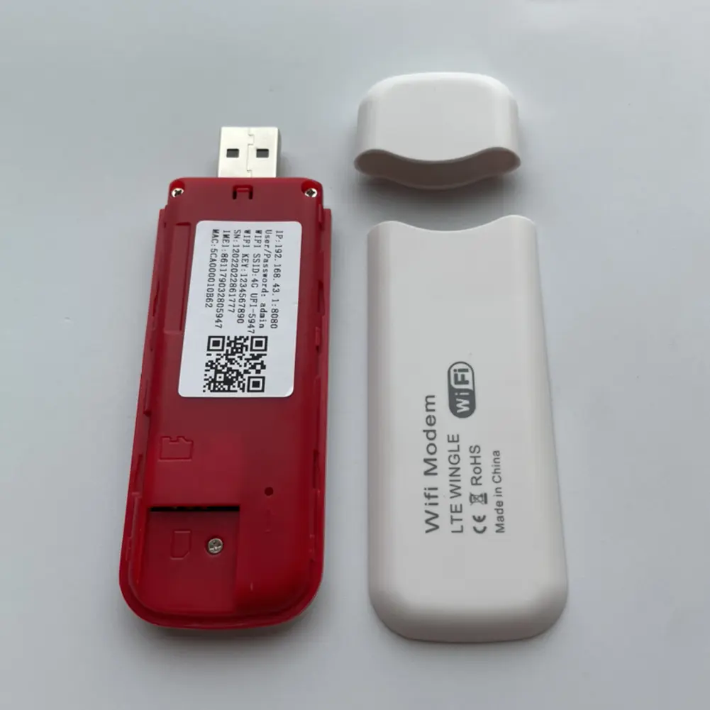 4G LTE WiFi Router 150Mbps Portable WiFi USB Pocket Hotspot SIM Card Slot Wireless Router Mobile WiFi Router for Home Office