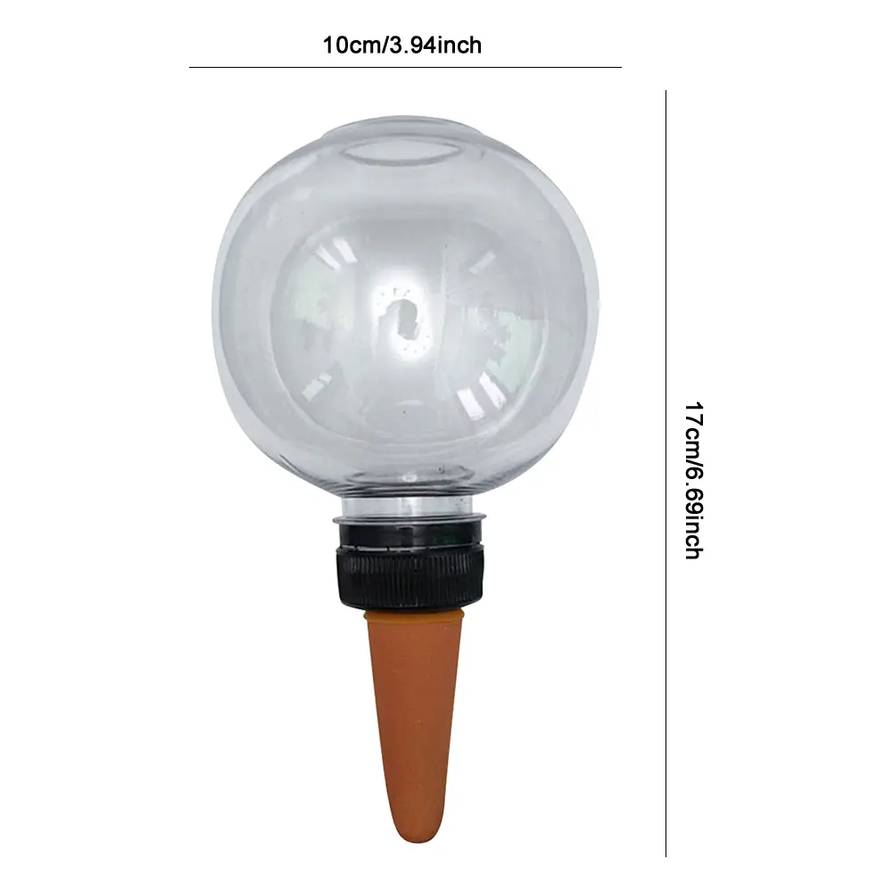 4Pcs 500ML Plant Watering Globes Transparent Automatic Watering Bulbs Auto Watering Tool for Indoor Outdoor Plant