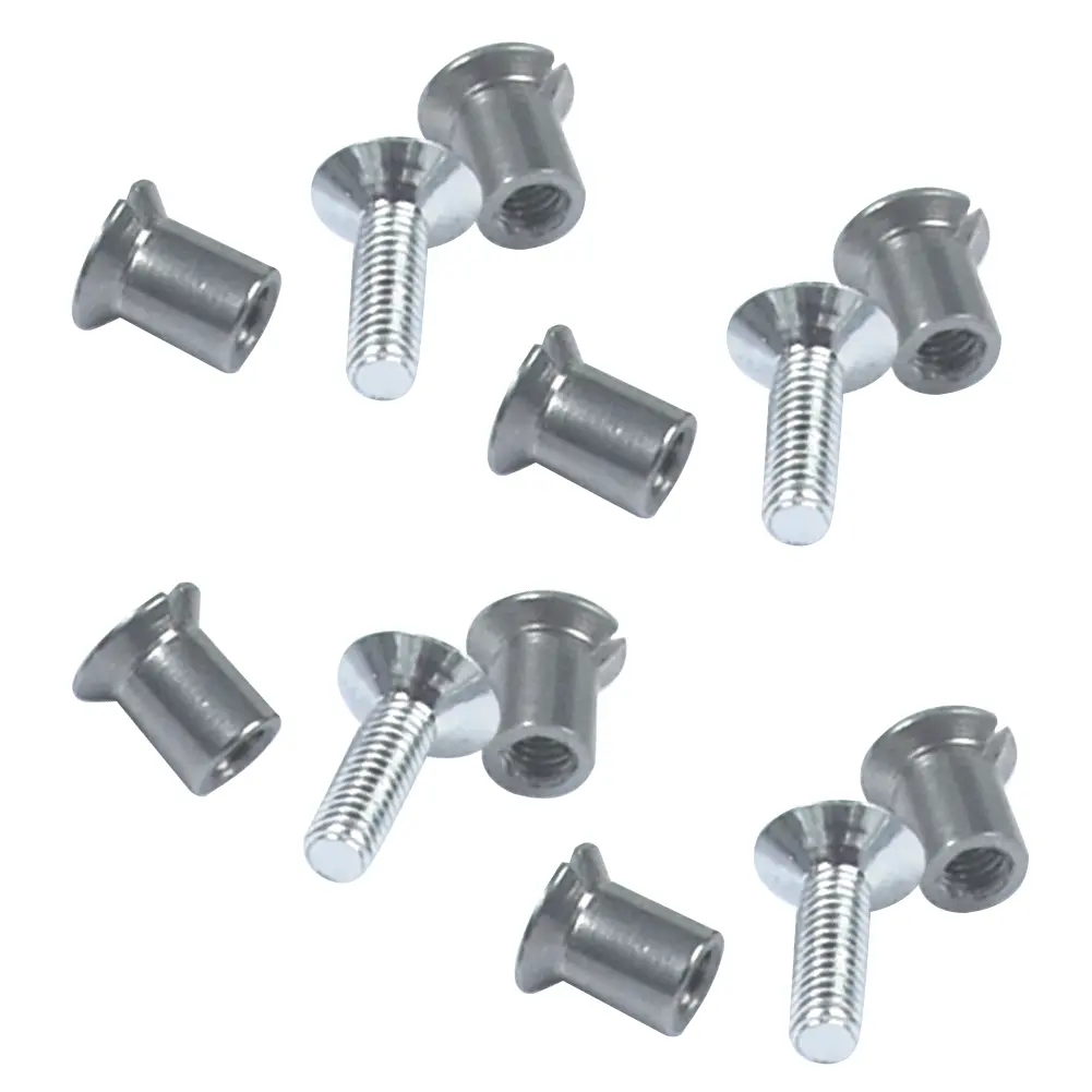24Pcs NAB Hub Take Up Reel Screw Set Stainless Steel Trident Screw Set for 3M for AMPEX for TEAC for RMGI