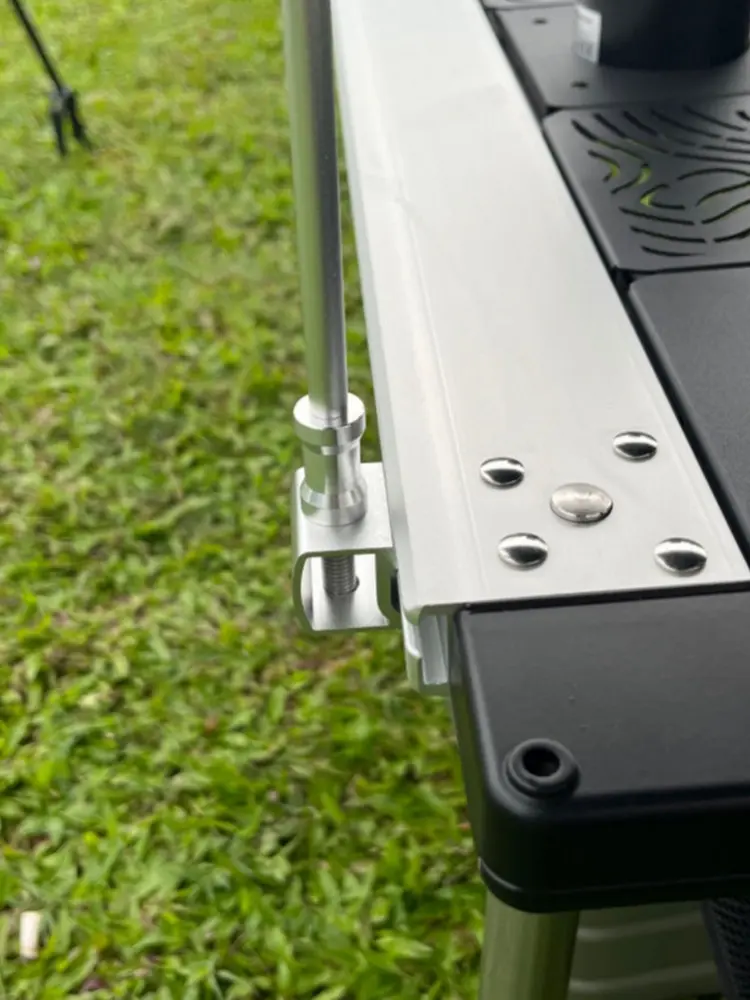 Aluminium Alloy Camping IGT Lamp Hanging Rack Camping Lamp Holder Portable Lamp Post Pole for IGT Table Camping Accessories