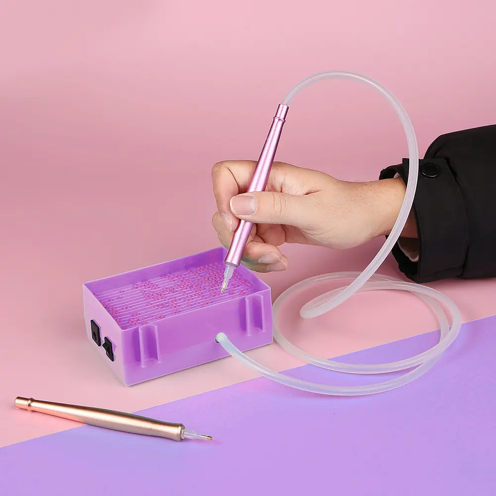 Electric Diamond Suction Tool Portable Vacuum Diamond Art Tools USB Powered Suction Device Diamond Painting Pen Kit Accessories