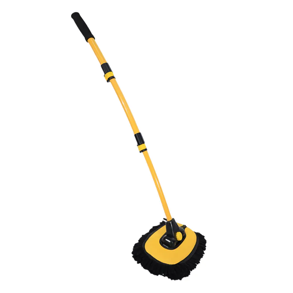 Car Cleaning Brush Telescoping Cleaning Mop Long Handle Vehicle Care Cleaner Chenille Auto Care Accessories