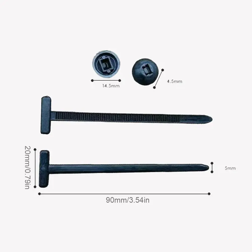 30-500PCS Nylon Heavy Duty Zip Ties Self-Locking Universal Cable Tie Buckle Fastening Ring Strap for Indoor and Outdoor Use Tool