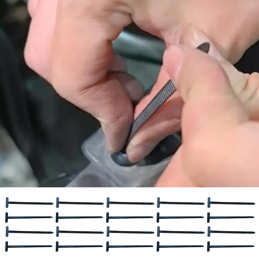 30-500PCS Nylon Heavy Duty Zip Ties Self-Locking Universal Cable Tie Buckle Fastening Ring Strap for Indoor and Outdoor Use Tool