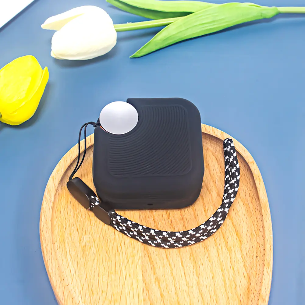 Earphone Silicone Cover Headphones Charging Case Skin Cover for CMF Buds Wireless BT Earbuds Protective Case with Lanyard