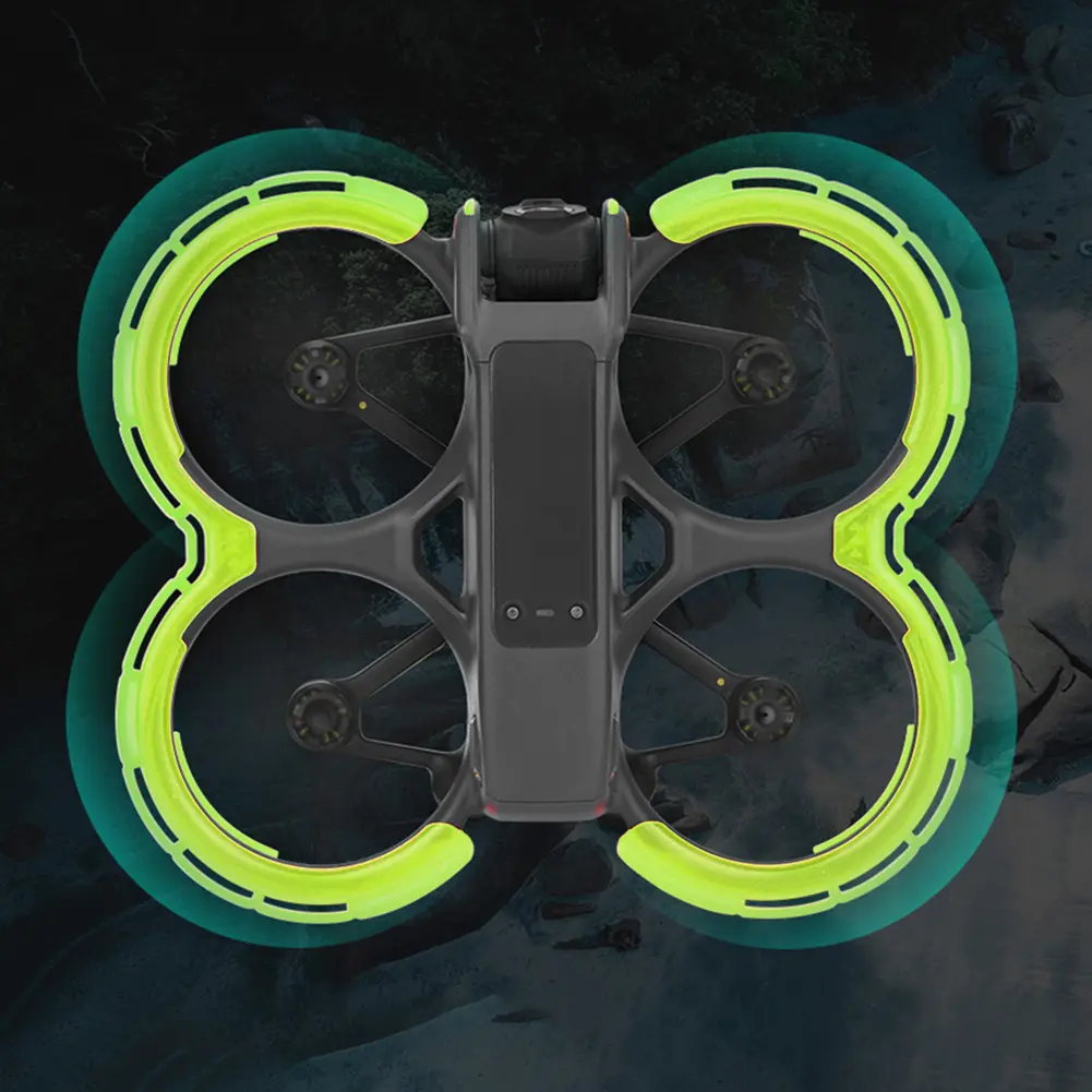 Propeller Guard Bumper Anti-Collision Protectors TPU Propeller Protection Guard Lightweight Propeller Protector for DJI Avata 2