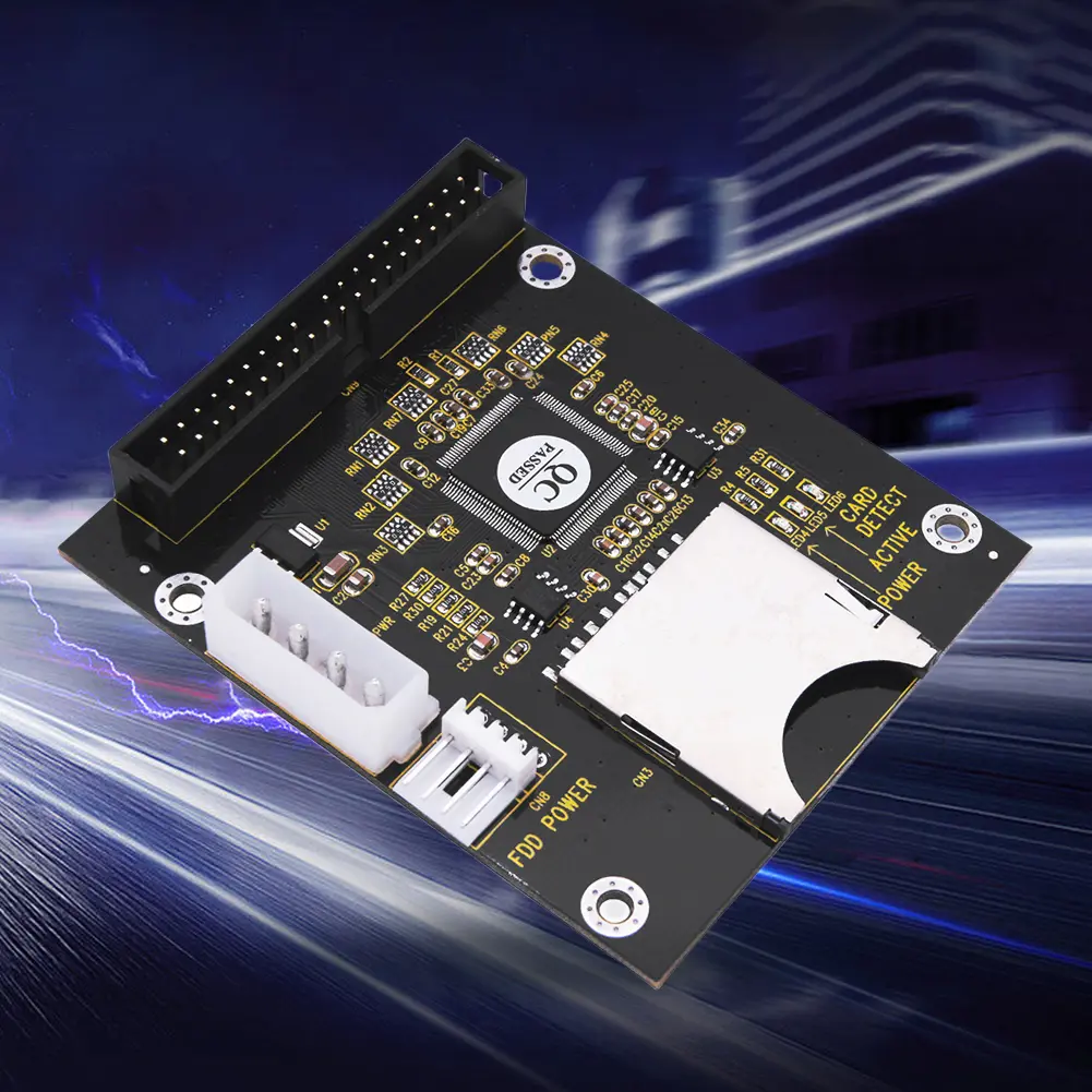 SD To 3.5 Inch IDE SSD Memory Card 44Pins SD To 2.5 Inch IDE 44Pins Expansion Card Supports Up To 128GB SDXD Card ATA IDE Module