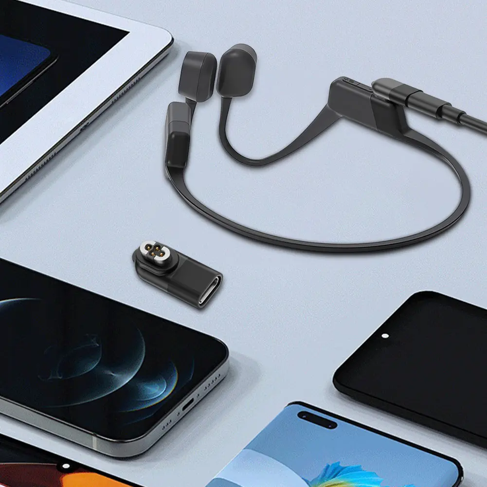 For Shokz Charger Adapter USB C Charging Adapter Portable USB C Adapter Charger Converter for SHOKZ OpenSwim Pro S710 Headphones