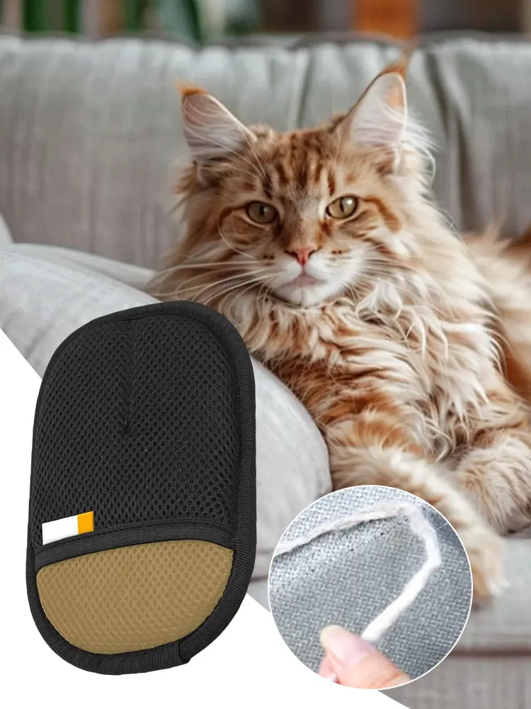 Pet Hair Remover Mitt Pet Hair Remover Gloves Deshedding Brush Glove for Cats and Dogs