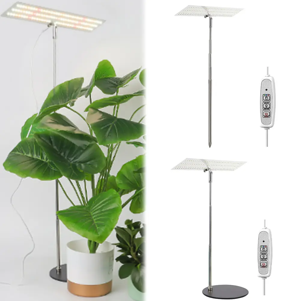 LED Standing Grow Lamp Height Adjustable Phytolamp Grow Light IP54 Waterproof Desktop Grow Lamp for Seedlings Indoor Plants