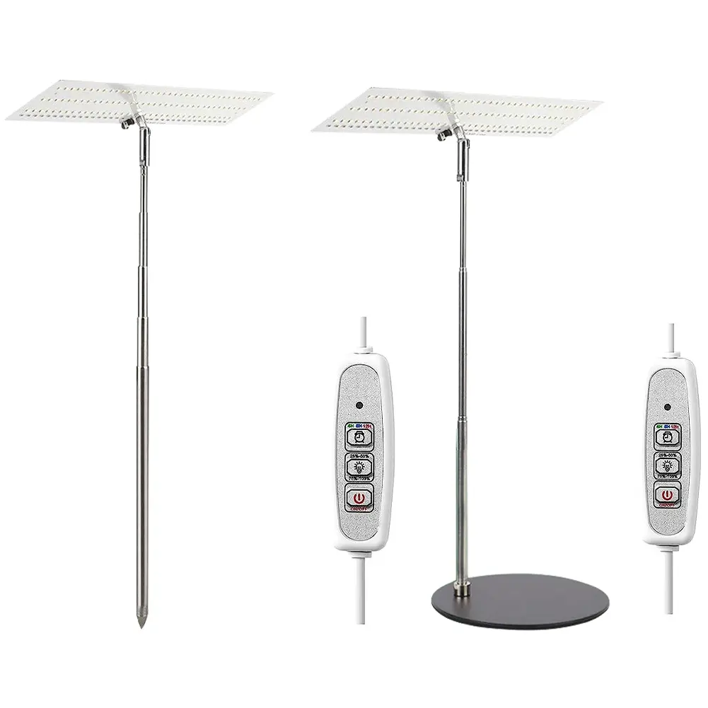 LED Standing Grow Lamp Height Adjustable Phytolamp Grow Light IP54 Waterproof Desktop Grow Lamp for Seedlings Indoor Plants