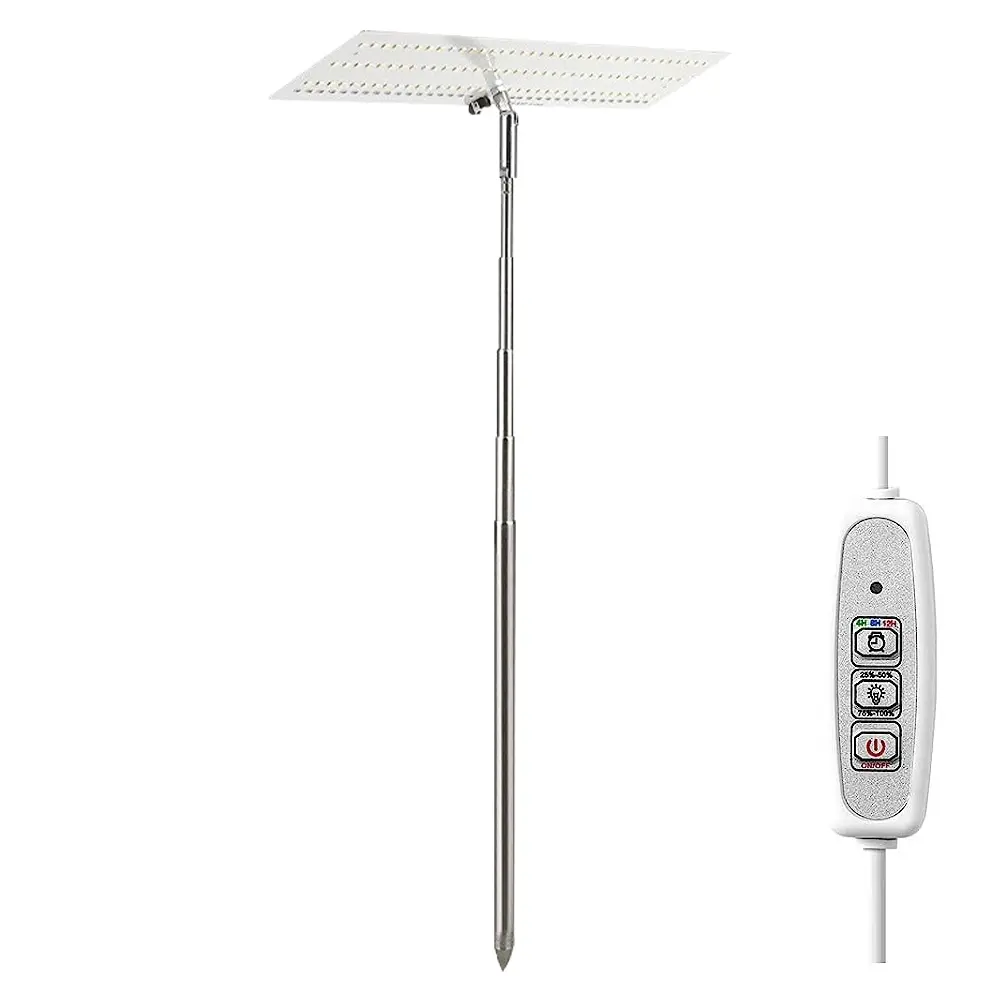 LED Standing Grow Lamp Height Adjustable Phytolamp Grow Light IP54 Waterproof Desktop Grow Lamp for Seedlings Indoor Plants