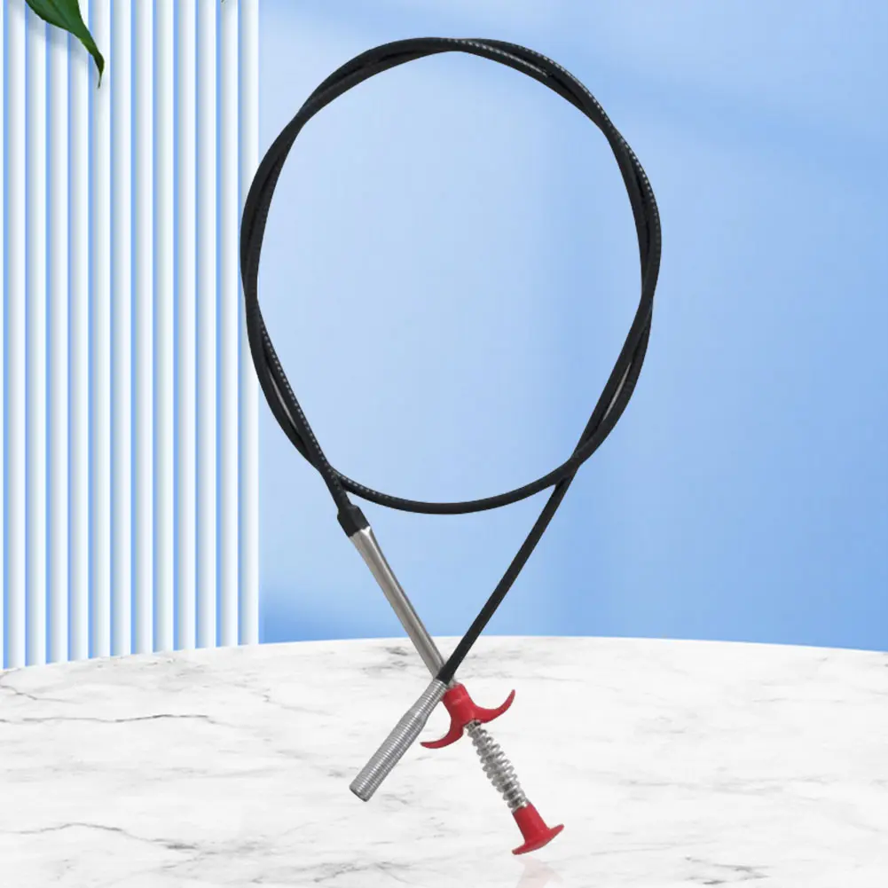 Drain Clog Remover Drain Cleaning Tool Bendable Drain Hair Removal Tool Plumbing Snake for Kitchen Bathroom Sewer