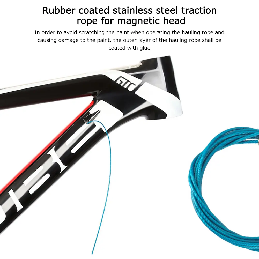 TOOPRE Portable Bike Internal Cable Routing Tool for Carbon Fiber Frame Professional Bicycle Inner Cable Routing Guide Tools Set