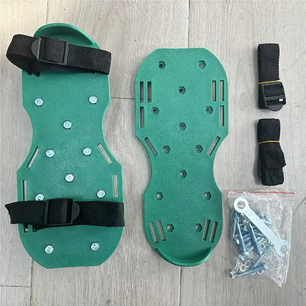 Lawn Aerator Shoes Garden Spike Shoes Spiked Shoes Grass Aeration Shoes Aerator Lawn Tool