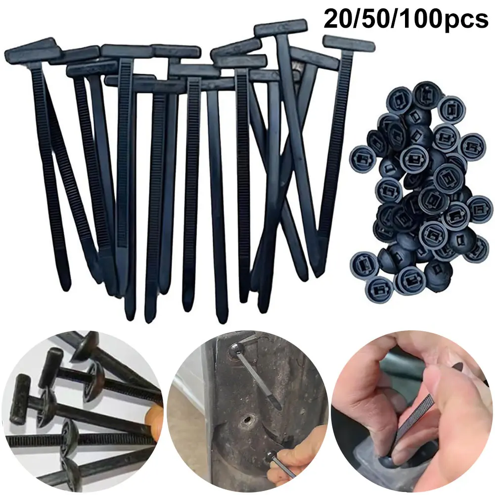 Nylon Cable Zip Ties Self-Locking Universal Cable Tie Buckle Fastening Strap for Car Repair Home & Office