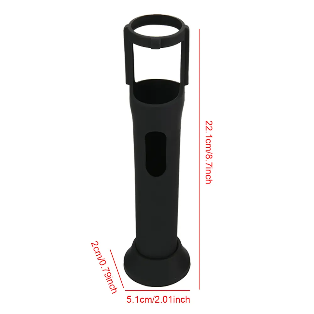 Silicone Case Anti-Rolling Protective Case Microphone Stand Microphone Case for JBL PartyBox Wireless Microphone