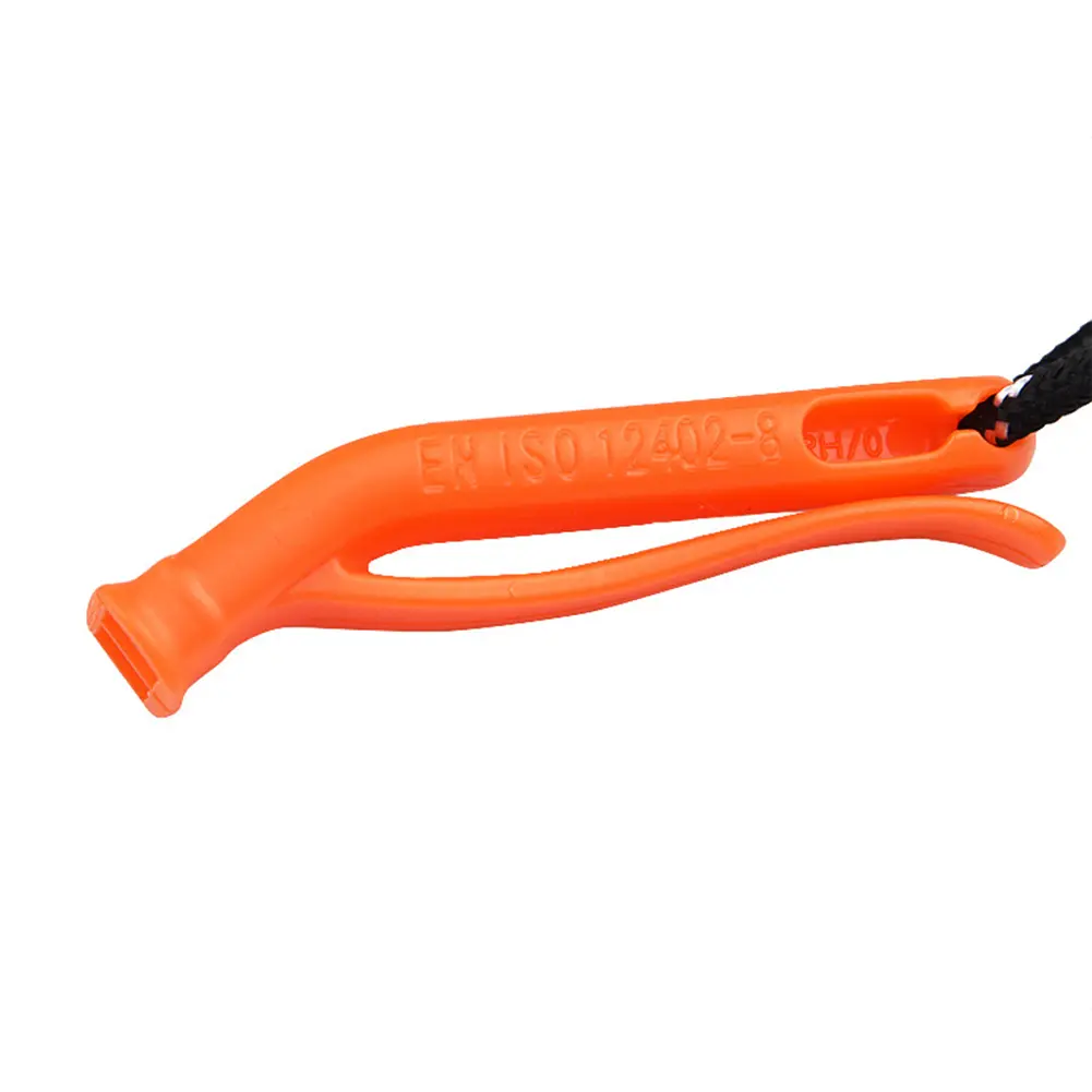 1/5/10pcs Sports Whistle Multifunction Outdoor Emergency Whistle Double Pipe Rescue Whistle Plastic for Camping Hiking