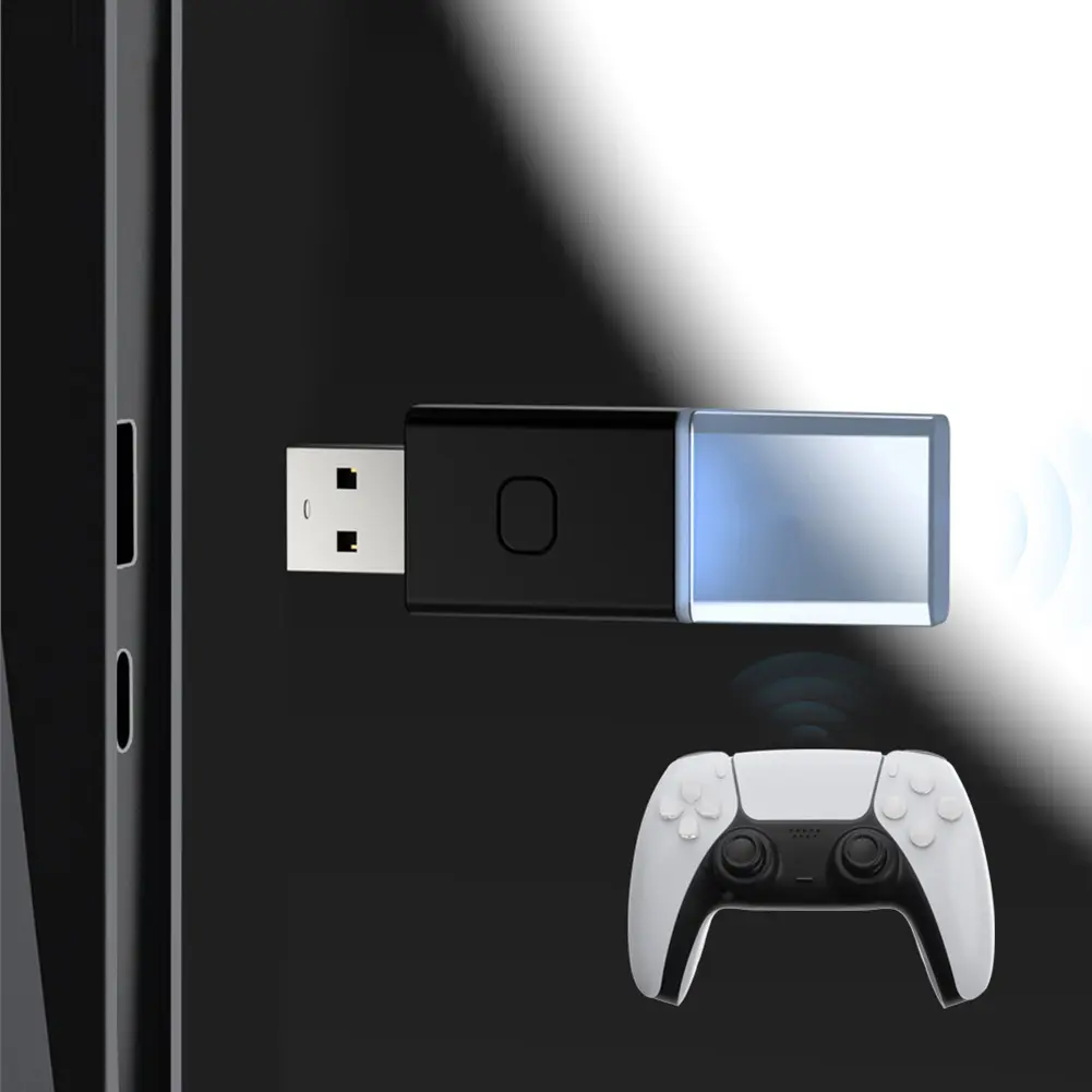 For Switch Xbox Pro USB Receiver Bluetooth-compatible Controller Dongle Adapter