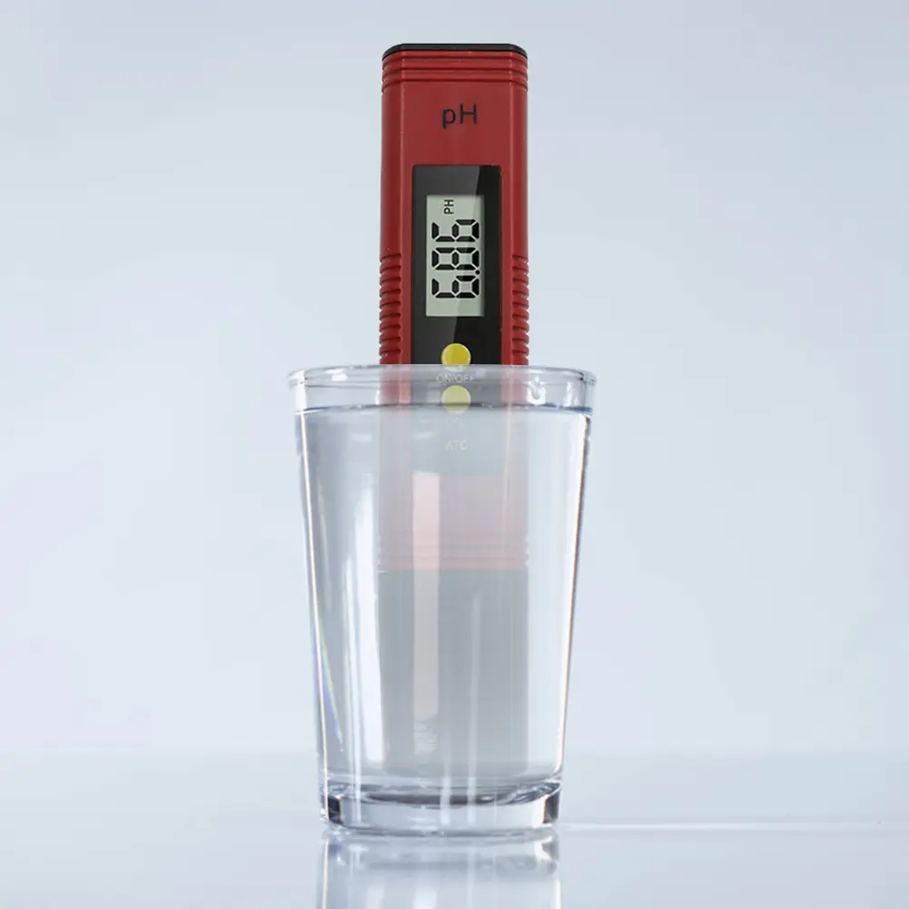 PH Meter 0.01 High Accuracy Digital PH Meter with 0-14 PH Measurement Range Water Quality Tester for Aquarium Swimming Pool