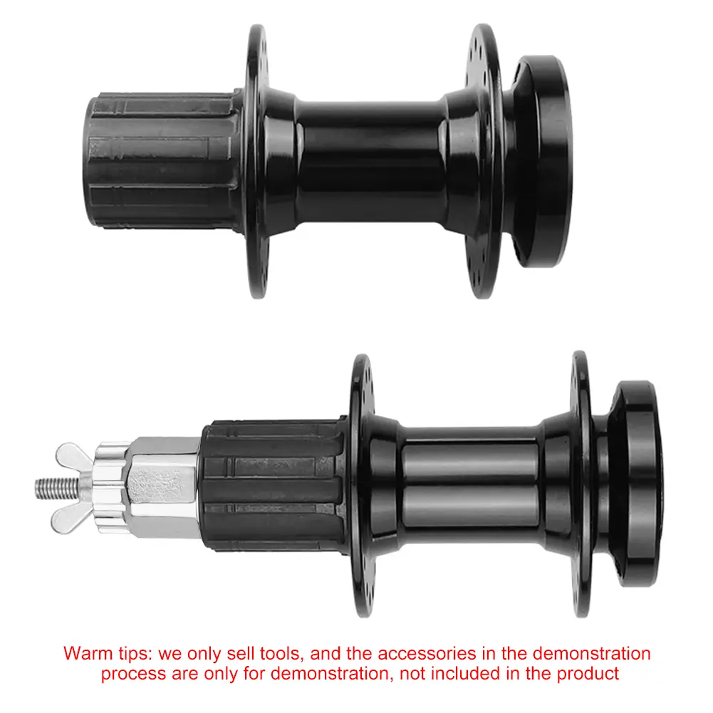 Stainless Steel Bicycle Freehub Body Remover Bike Hubs Install Disassemble Tool with Sleeve Flower Drum Removal Tools