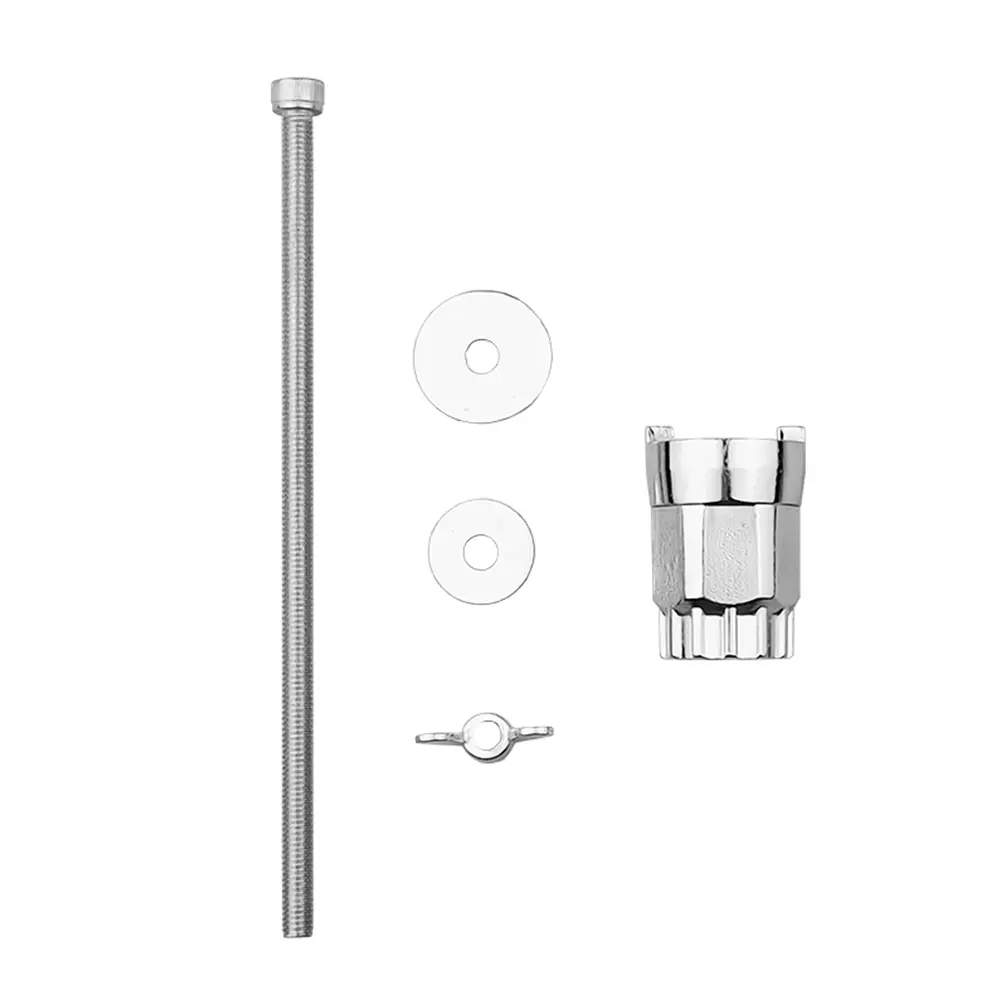 Stainless Steel Bicycle Freehub Body Remover Bike Hubs Install Disassemble Tool with Sleeve Flower Drum Removal Tools