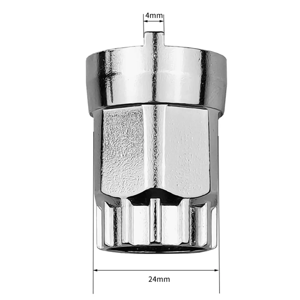 Stainless Steel Bicycle Freehub Body Remover Bike Hubs Install Disassemble Tool with Sleeve Flower Drum Removal Tools