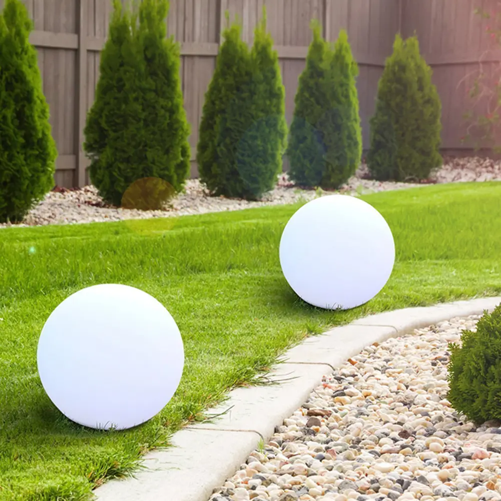 Garden Luminous LED Ball 16 Colors Inflatable Pool LED Balloon Remote Control Luminous Bouncy Ball Party Holiday Home Decoration