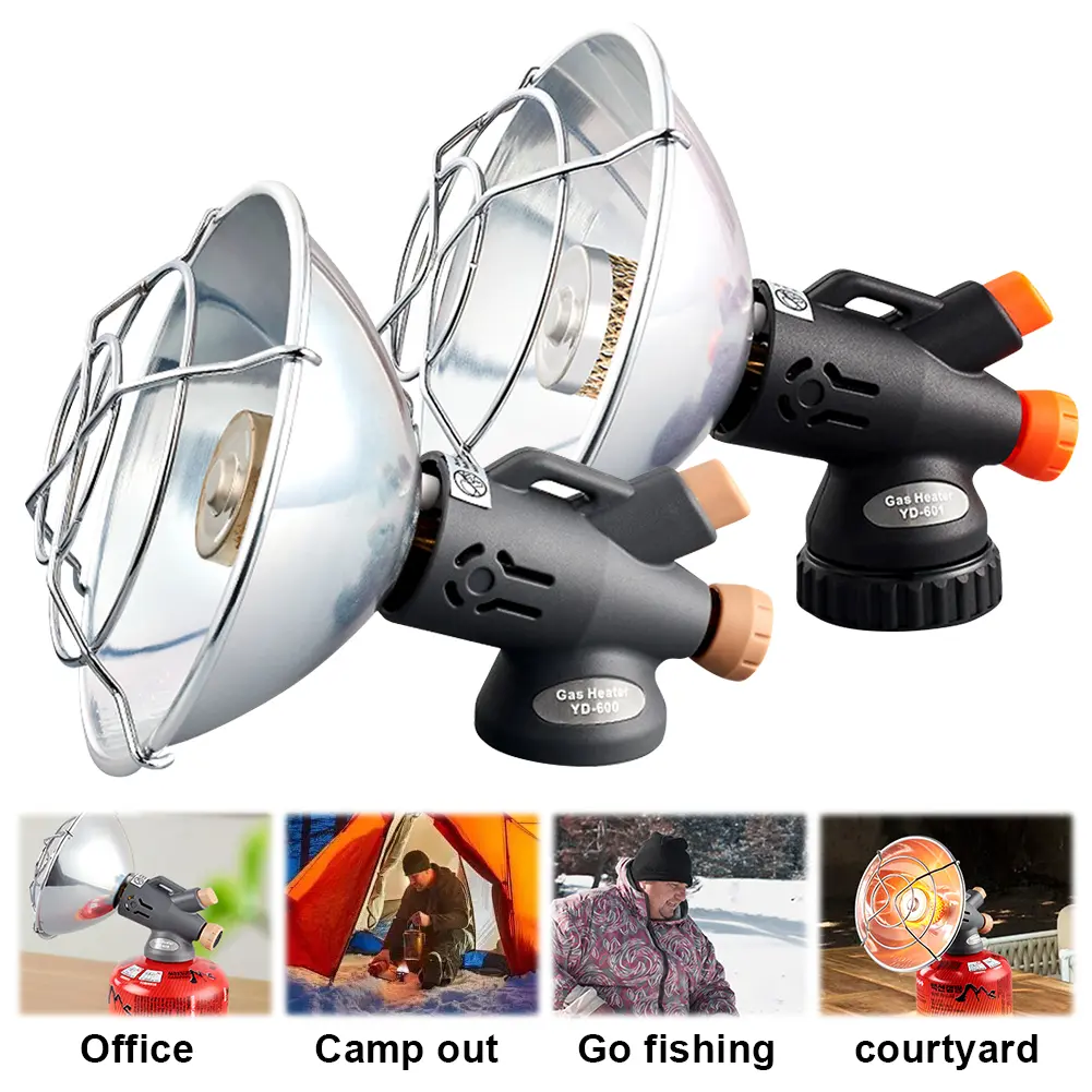 Portable Propane Heater Stainless Steel Mini Camping Heater Gas Heater Outdoor Heater for Tents Winter Fishing Outdoor Use