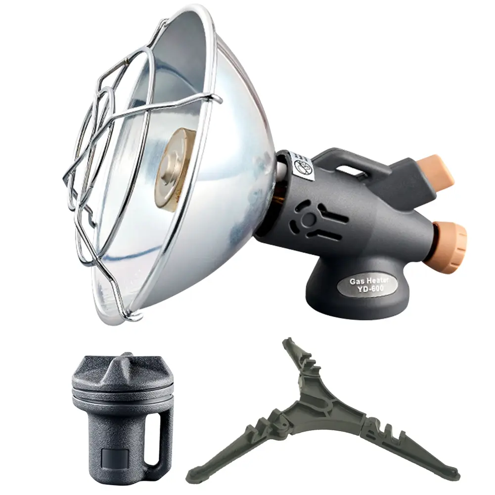 Portable Propane Heater Stainless Steel Mini Camping Heater Gas Heater Outdoor Heater for Tents Winter Fishing Outdoor Use