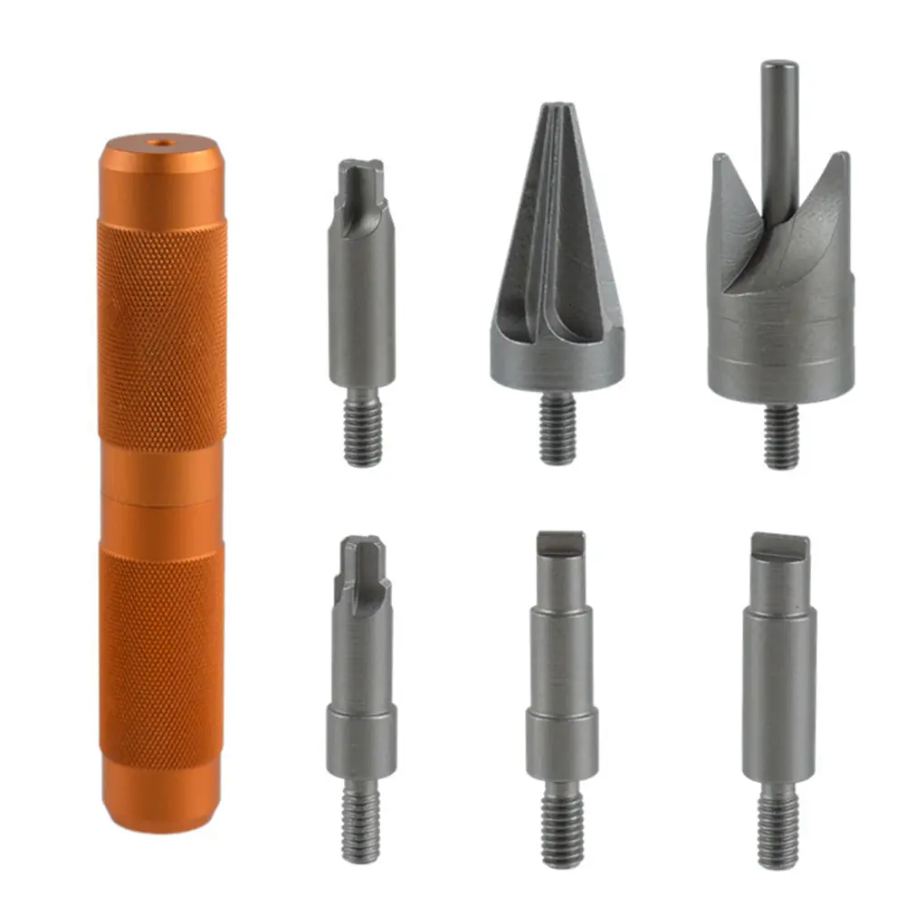 1 Pack Case Prep Multitool Case Chamfer Deburring Hand Tools Case Chamfer Deburring Tools for Removing Crimps