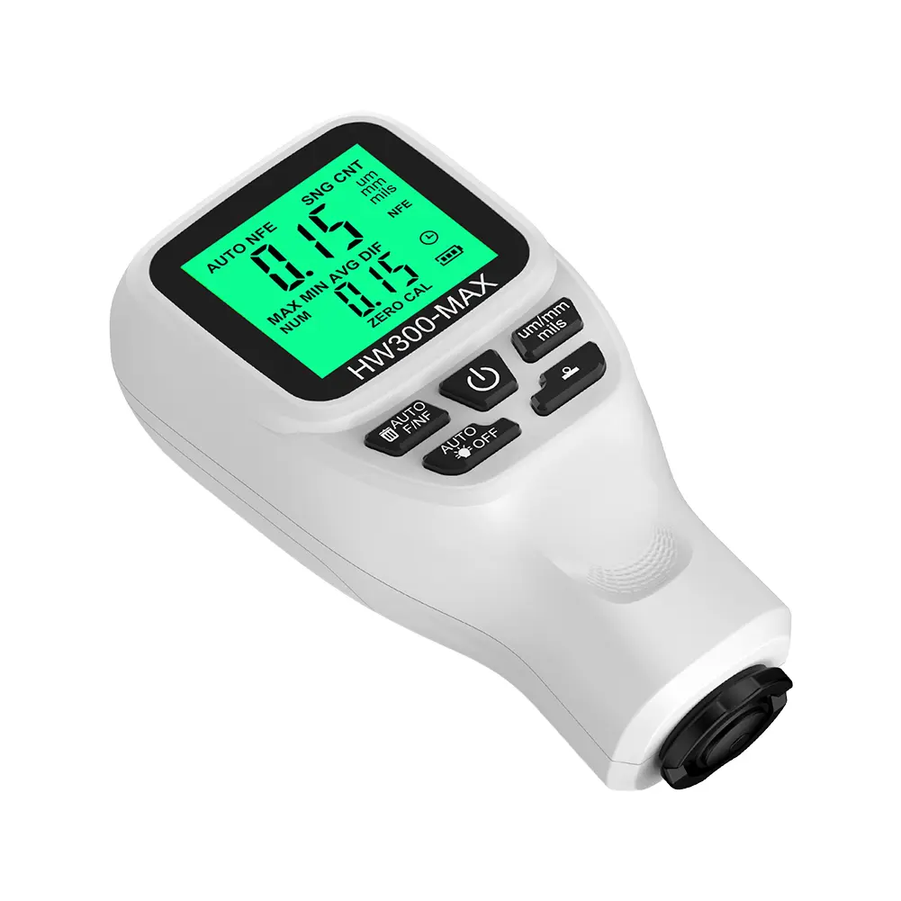 Car Paint Coating Thickness Gauge 0-2000UM Measuring FE/NFE Manual Paint Tool Auto Power Off Car Coating Thickness Meter for Car