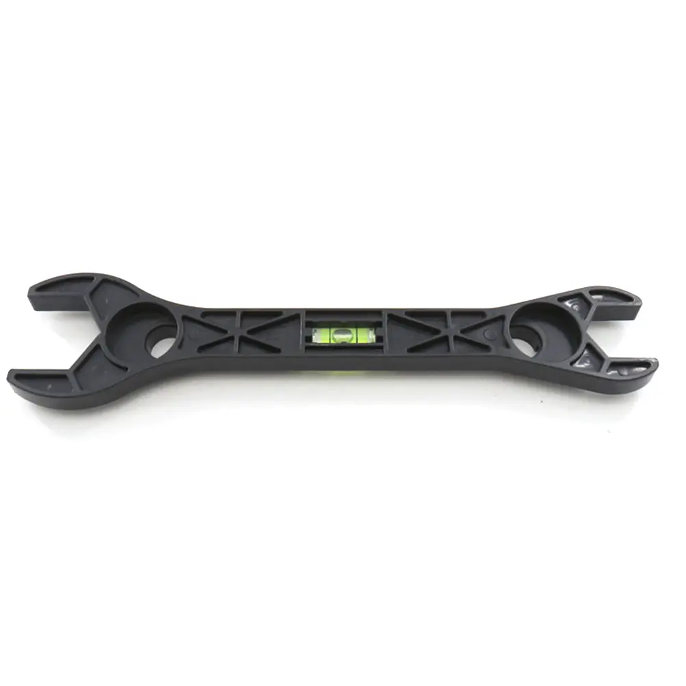 Multifunctional Plastic Shower Mixing Valve Wrench with Spirit Level for Easy Plumbing and Bathroom Use