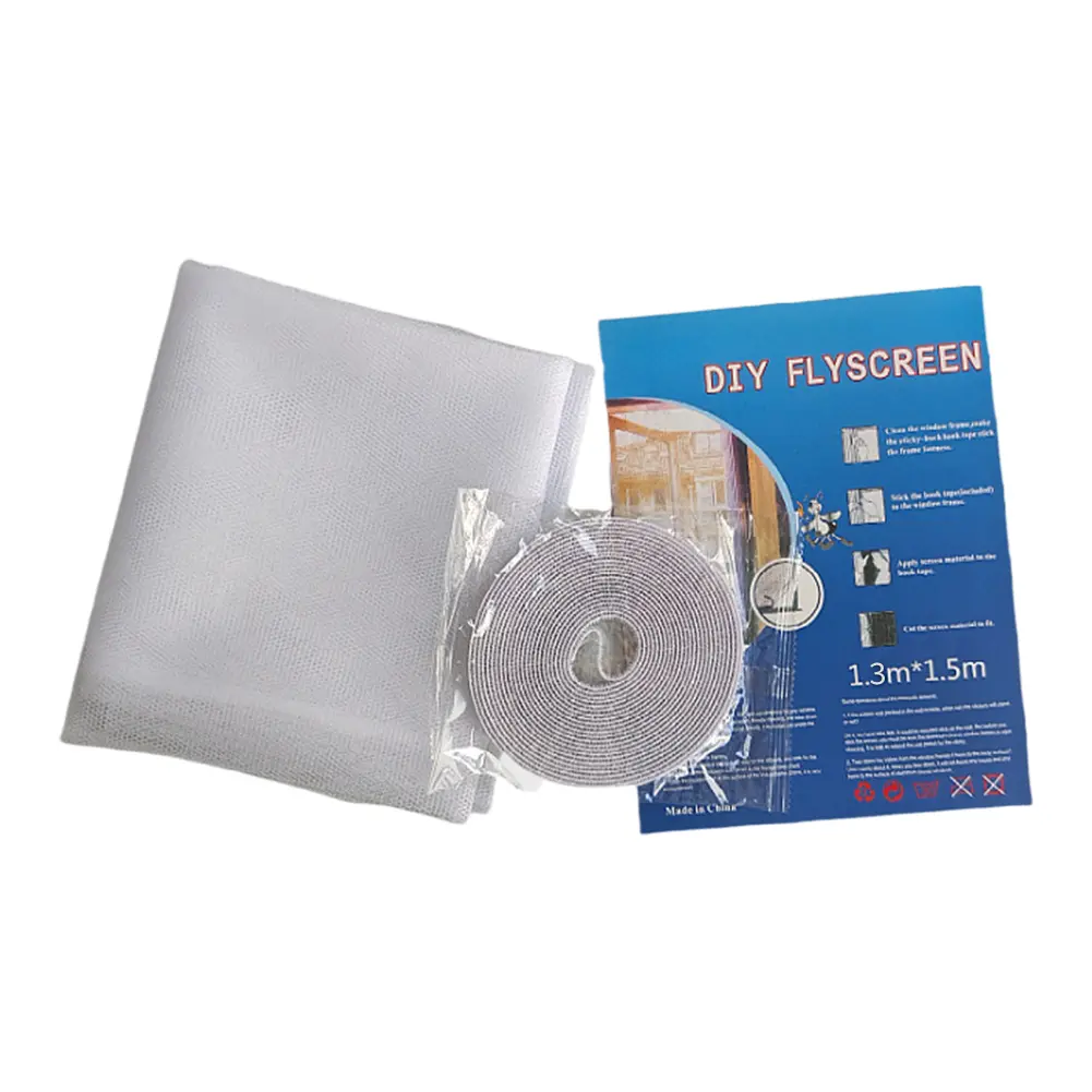 6Pcs Screen Door Replacement Fine Mesh DIY Window Screen Well-Ventilated Window Mesh Replacement for Block Flying Insects