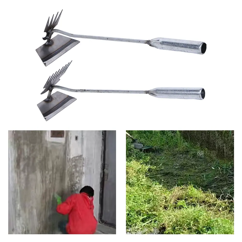 3-1pcs 40cm Weeding Artifact Pulling Weeds Hoes Rakes Garden Weeder Gardening Farm Manual Uprooting Weeding Removal Tool