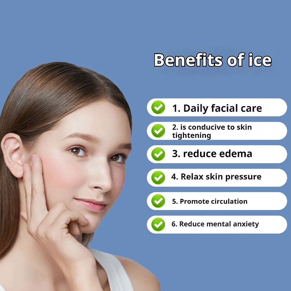 Silicone Ice Facial Folding Washbasin with Icetray Collapsible Ice Water Face Cold Plunge Face Icebath at Home