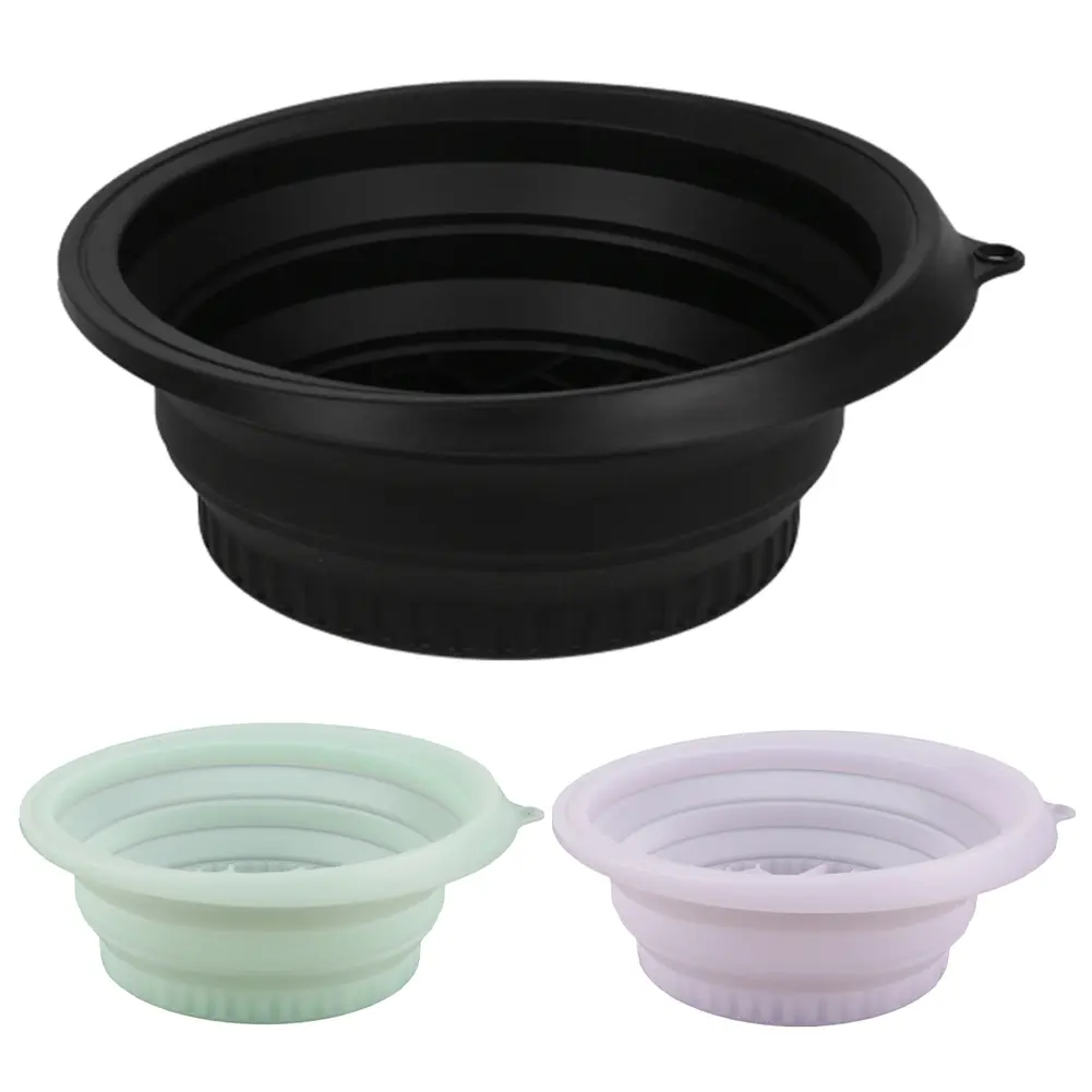 Silicone Ice Facial Folding Washbasin with Icetray Collapsible Ice Water Face Cold Plunge Face Icebath at Home