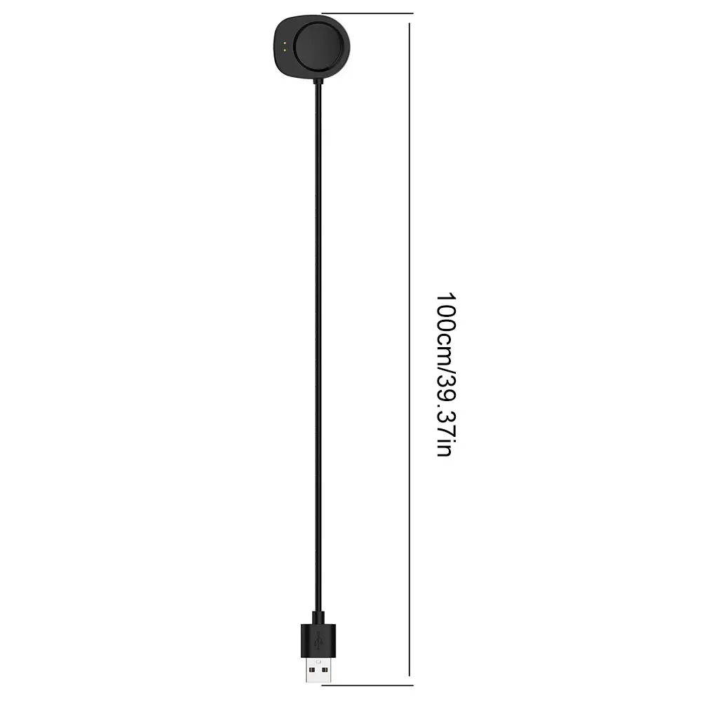 1 M USB Charging Cable Magnetic Smartwatch Dock Charger Adapter Charging Cord for Amazfit T-Rex3 (A2322)/Amazfit Balance (A2286)