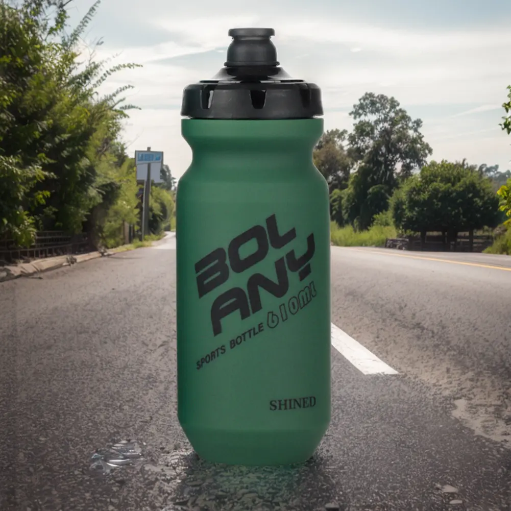 610ml Cycling Water Bottle BPA Free Squeeze Bike Mountain Bottle MTB Road Bike Water Bottle for Outdoor Running Climbing Sports