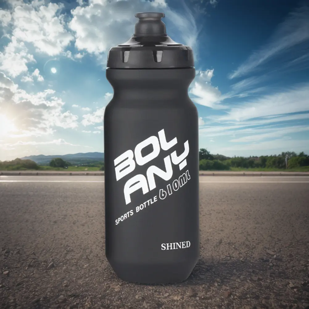 610ml Cycling Water Bottle BPA Free Squeeze Bike Mountain Bottle MTB Road Bike Water Bottle for Outdoor Running Climbing Sports