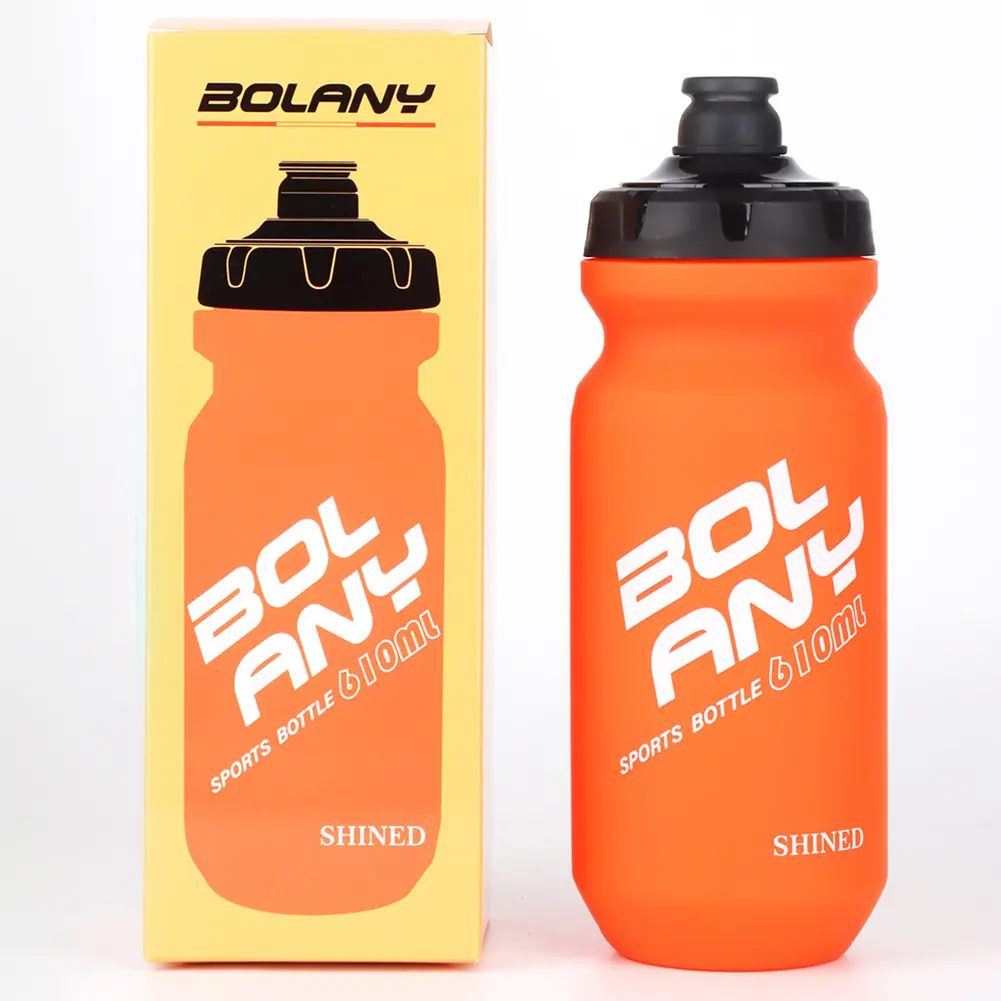 610ml Cycling Water Bottle BPA Free Squeeze Bike Mountain Bottle MTB Road Bike Water Bottle for Outdoor Running Climbing Sports