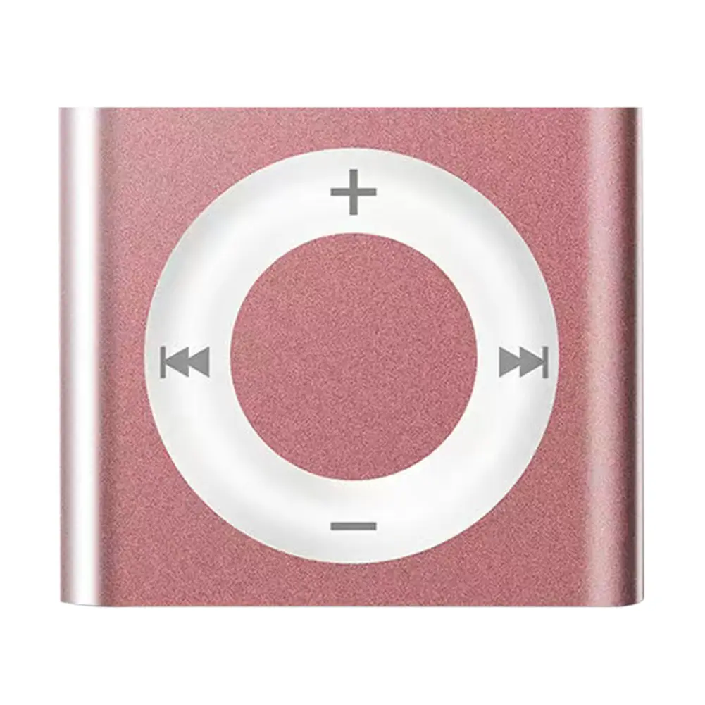 Mini MP3 Music Players Build in Speaker Clip-on Portable Walkman Touch Tone 180mAh with Headphone Support TF Card for Boys Girls
