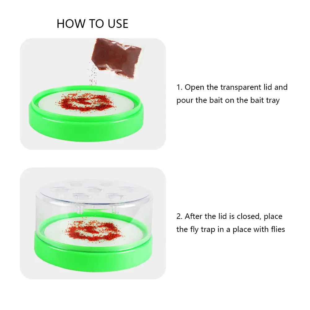 Automatic Anti Fly Trap Fly Repellent Flies Killer Flycatcher Pest Control Electronic for Home Room Garden Restaurant Ranch