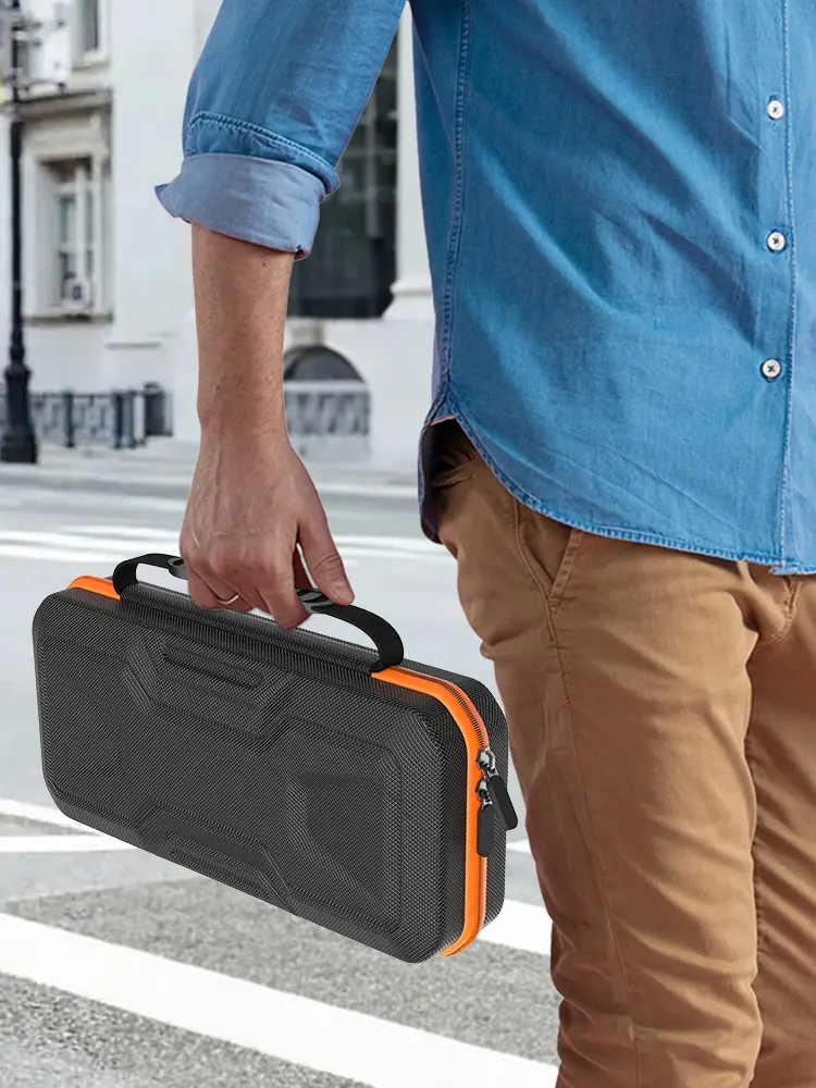 For NS2 Double-Layer Storage Bag Dust-Proof Hard Shell Console Carry Bag Portable Organizer Case Travel Console Protect Handbag